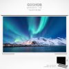 100" Matte White Stainless Steel Cosmos Outdoor TV