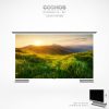 60" Matte White Stainless Steel Cosmos Outdoor TV