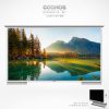 85" Matte White Stainless Steel Cosmos Outdoor TV