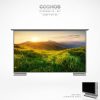 Very strong and durable brushed stainless steel smart outdoor TV.